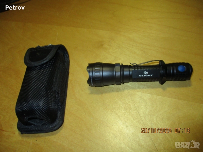 OLIGHT M20-X WARRIOR - MADE IN GERMANY - LED 500 Lumen / 200 m - Тактически, Военен - NATO Прожектор, снимка 1
