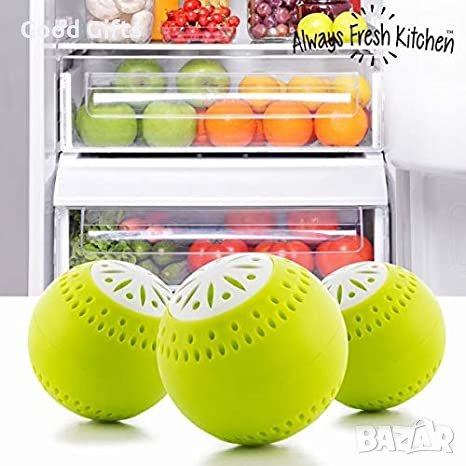 3бр. Комплект за свежа храна в хладилника Fridgeballs, снимка 1