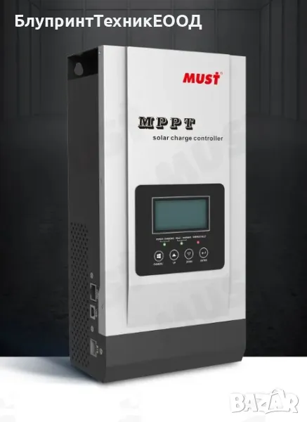 100А MPPT соларни контролери MUST 12/24/36/48V, снимка 1