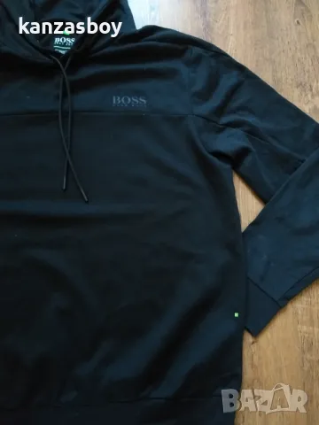 hugo boss green-страхотно мъжко горнище XL УМАЛЕНО СЛИМ-ФИТ, снимка 3 - Спортни дрехи, екипи - 48509973