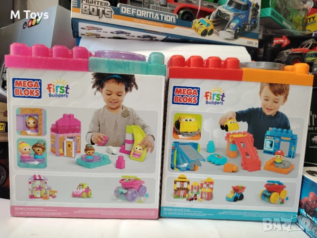 MEGA BLOKS First Builders – Първи строителен комплект