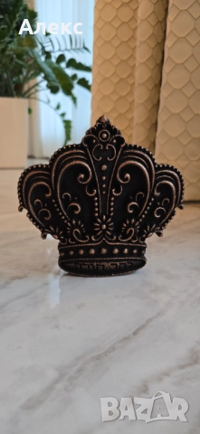 Масивна дървена корона., снимка 6 - Антикварни и старинни предмети - 52513424