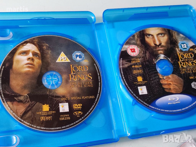 Blu-ray The Lord of the Rings:The Return of King , снимка 2 - Blu-Ray филми - 36421203