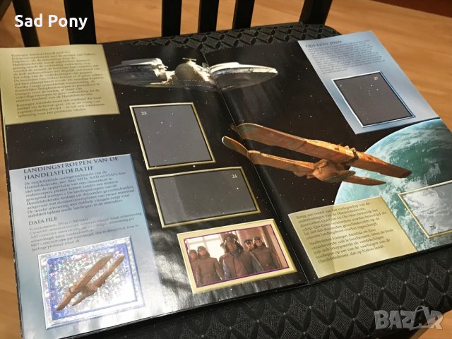 Star Wars Episode 1 Merlin 1999 Sticker Collection албум със стикери, снимка 4 - Нумизматика и бонистика - 44272301