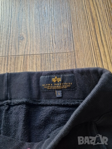 Страхотно мъжко спортно долнище ALPHA INDUSTRIES размер L, снимка 5 - Спортни дрехи, екипи - 51907619