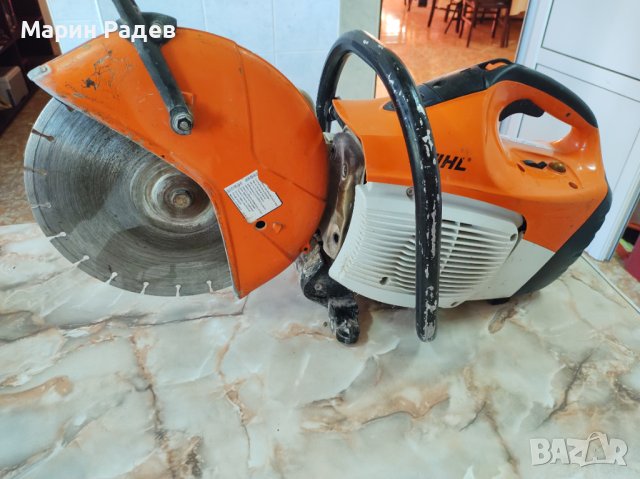 ъглошлайф STIHL TS410, снимка 3 - Други машини и части - 41917196