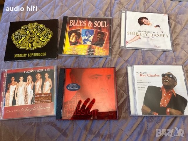 ПРОМО*5 + 1 двоен диска оригинални. CD, blues, soul, clasic, 