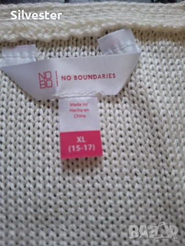 Дамско плетено елече на ресни, Чисто ново, размер XL , снимка 12 - Елеци - 50861857