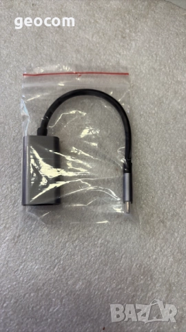 Type-C към HDMI 4K преходник (20см, Чисто нов), снимка 2 - Кабели и адаптери - 51823359