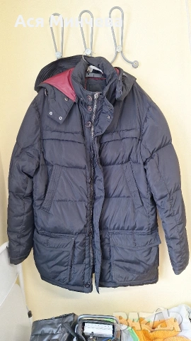 Мъжко яке с пух и пера