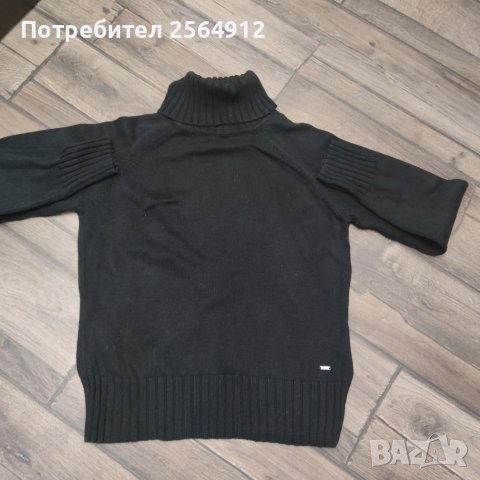 Продавам дамско черно поло , снимка 1 - Блузи с дълъг ръкав и пуловери - 39356536