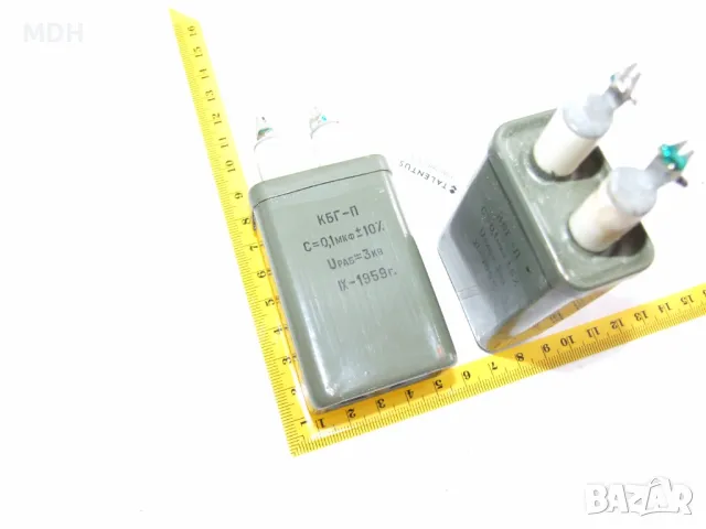 кондензатори  0.1 мф - 3 кв, снимка 3 - Друга електроника - 48719313