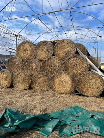 Слама малки и ролонни бали