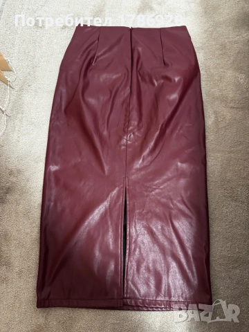 ЛУКСОЗНА КОЖЕНА ПОЛА 💃, снимка 8 - Поли - 50229103