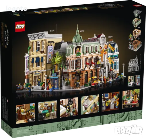 НОВО ЛЕГО 10297 Криейтър Експерт - Бутиков хотел  LEGO 10297 Boutique Hotel, снимка 4 - Конструктори - 49279896
