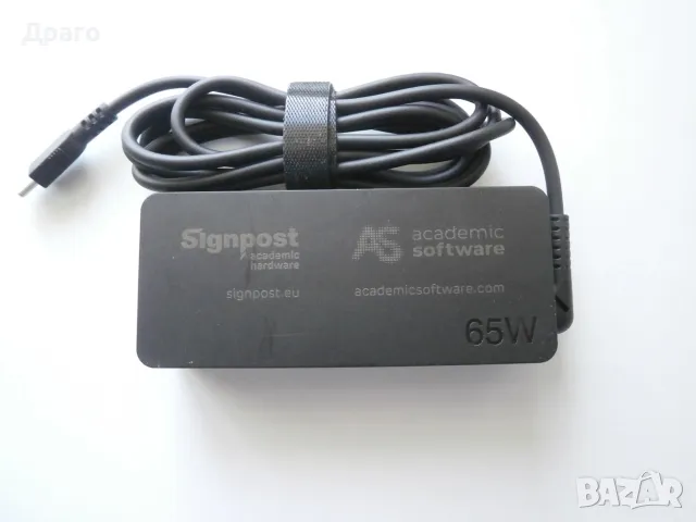 Зарядно устройство Lenovo USB-C, снимка 3 - Захранвания и кутии - 50386296