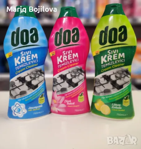 Течни кремообразни почистващи препарати, предназначени за дълбоко почистване на различни повърхности, снимка 2 - Препарати за почистване - 50123665