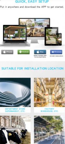 Далекобойна Ultra HD 2~5MPx IR-CUT Метална Водоустойчива H.265 Камера Цветно Нощно Виждане 64GB Слот, снимка 9 - Комплекти за видеонаблюдение - 36227253