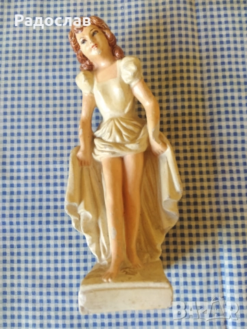 Българска стара статуетка, снимка 2 - Статуетки - 52267895