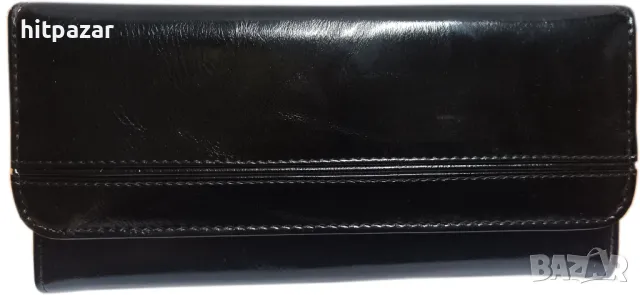 Портмоне дълго, черно