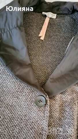 Кафяво сако с интересна яка , снимка 5 - Сака - 42469420