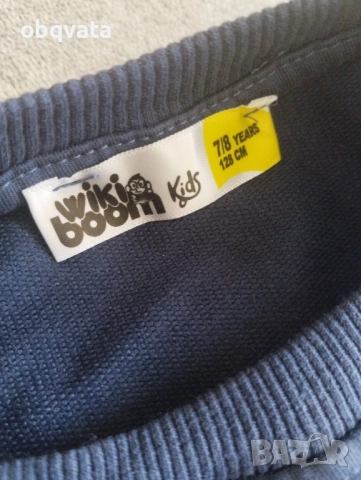 Тъмносин комплект Minecraft за момче 128см, снимка 5 - Детски комплекти - 52115790