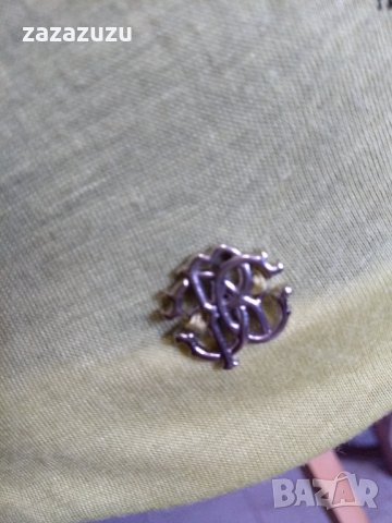 ROBERTO CAVALLI дамска блуза, цвят лимонено жълто, снимка 8 - Тениски - 35930667