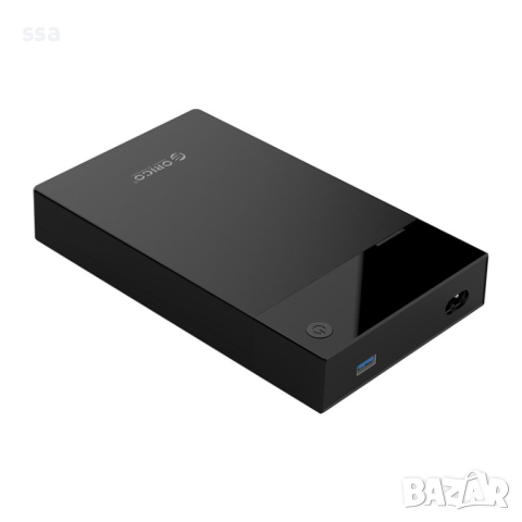 Orico кутия за диск Storage - Case - 3.5 inch, USB3.0, Built-in Power adapter, UASP, black - 3599U3, снимка 4 - Външни хард дискове - 44783900