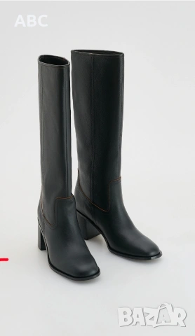 дамски ботуши от телешка кожа, снимка 3 - Дамски ботуши - 53138076