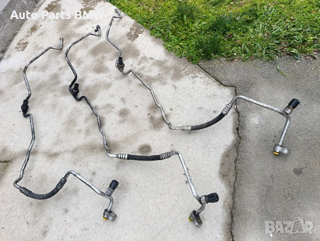 Тръба климатик BMW E60 E61 E63 Климатична тръба компресор климатик БМВ Е60 Е61 Е63, снимка 2 - Части - 53214461