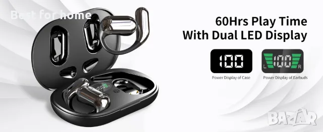 Слушалки нова технология - Open Ear Bone Conduction YYK Q16 Bluetooth 5.4, снимка 14 - Bluetooth слушалки - 48421687
