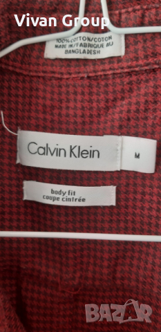 Мъжка риза Calvin Klein, снимка 7 - Ризи - 36213618