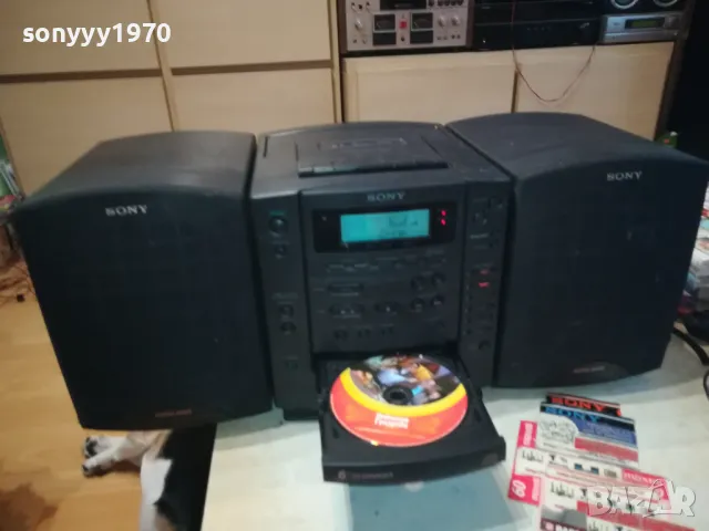 SONY CFD-626S ВНОС SWISS 0405251448LNWC, снимка 2 - Аудиосистеми - 50151901