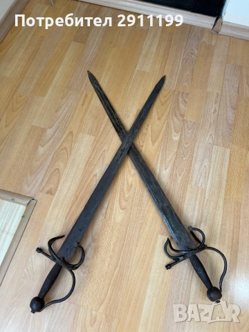 Стар декоративен меч, 2бр., снимка 10 - Антикварни и старинни предмети - 53847151