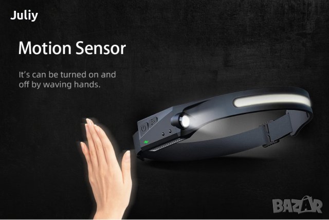 Челник със сензор - HL65 /75 грама /, снимка 4 - Къмпинг осветление - 39782870