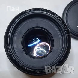 Обектив Canon EF 50 F1.8 II, снимка 2 - Обективи и филтри - 53386627
