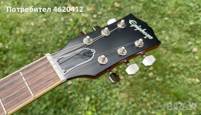 Epiphone Kirk Hammett "Greeny" Les Paul Standard китара с кейс, снимка 8 - Китари - 52023771