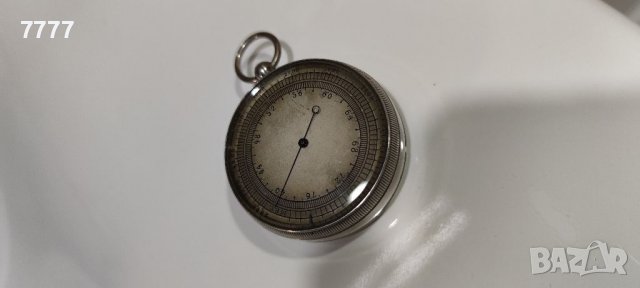 Стар джобен барометър , снимка 3 - Антикварни и старинни предмети - 39584310