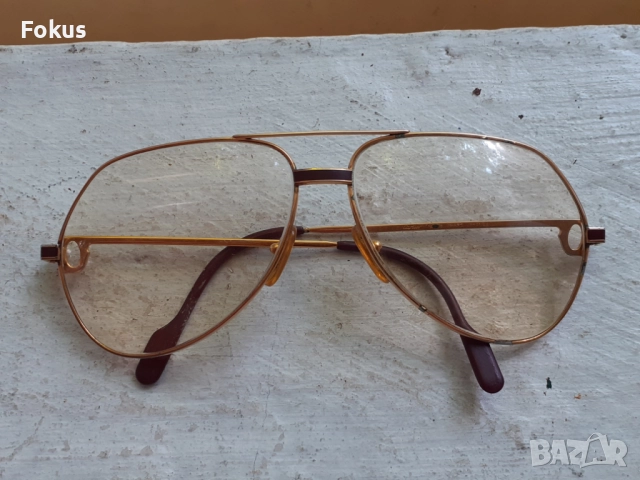 Cartier - Позлатени диоптрични очила Картие