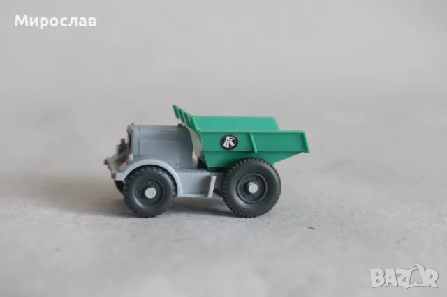 WIKING 1:87 H0 ТРАКТОР БАГЕР ФАДРОМА САМОСВАЛ КАМИОН МОДЕЛ, снимка 2 - Колекции - 49452714