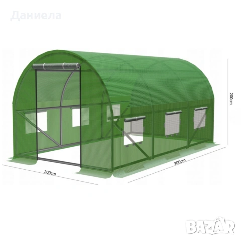Компактна оранжерия - професионална защита и идеални условия за вашите култури - 3 х 2 х 2м, снимка 9 - Оранжерии - 53618124