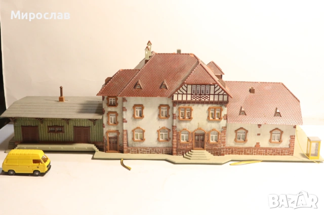 FALLER? KIBRI? VOLLMER H0 1/87 СГРАДА ВАГОН ВЛАК ЖП, снимка 4 - Колекции - 53802747