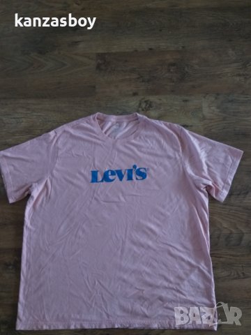 Levis Ss Relaxed Fit Tee - страхотна мъжка тениска 2ХЛ, снимка 4 - Тениски - 40460643