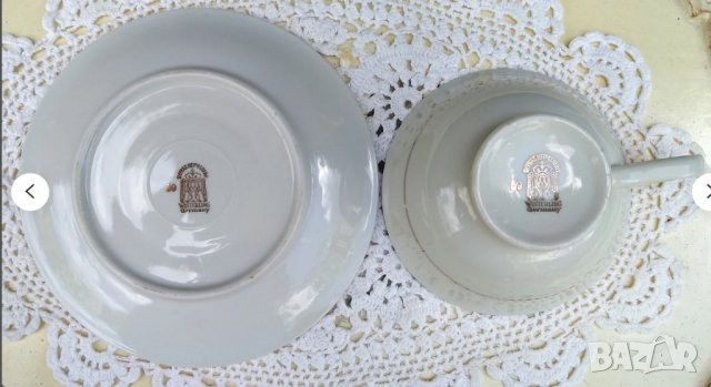 Сет чаша и чинийка Winterling Германия, снимка 5 - Чаши - 41282028