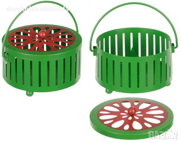  Метални поставки за спирали 2 броя 15x9 сантиметра 