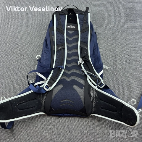 Ospray Talon 22L Туристическа раница Размер M-XL Твърд Гръб Синя Планинска, снимка 7 - Раници - 51616777