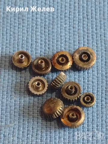 Лот части за часовници 10 броя стари редки за КОЛЕКЦИЯ ЧАСТИ 43551