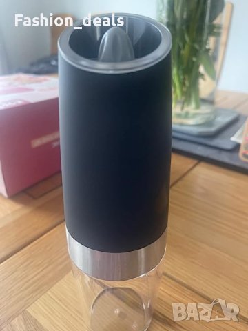 Нова Електрическа мелничка за сол пипер с LED светлина , снимка 8 - Други стоки за дома - 41381640