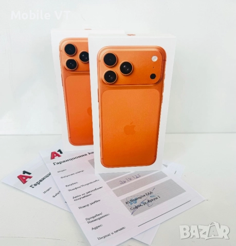 НОВ! iPhone 17 Pro Max 512GB Cosmic Orange ГАРАНЦИЯ 24 Месеца!, снимка 4 - Apple iPhone - 52677097