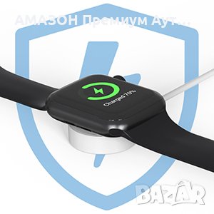 Marchpower USB бързо магнитно зарядно устройство за всички Apple I-Watch,1 м кабел, снимка 10 - Аксесоари за Apple - 39705489